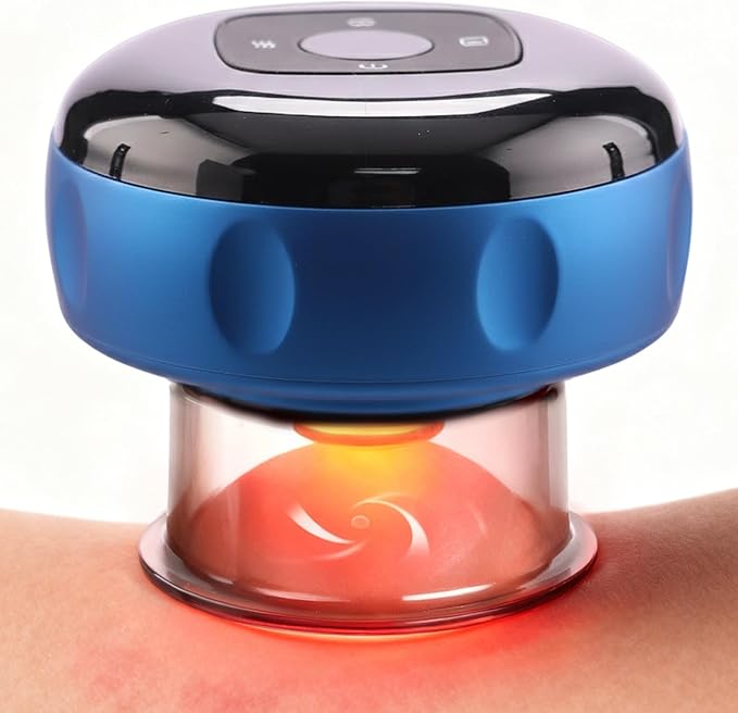 Red Light Cupping Therapy, 5 In 1 Smart Electric Cupping Device Kit by Unknown