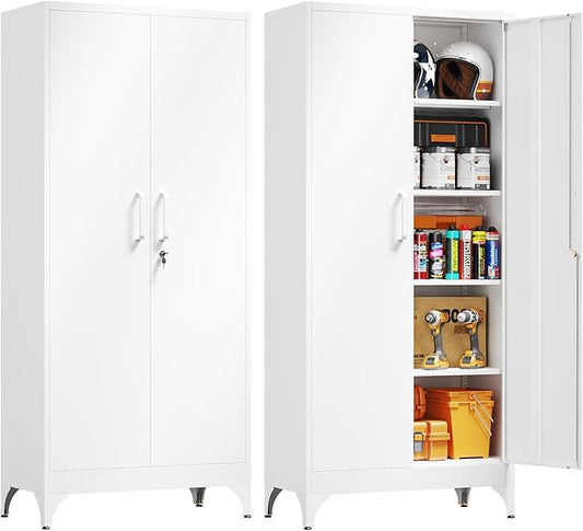 Yizosh Metal Garage Storage Cabinet by Yizosh