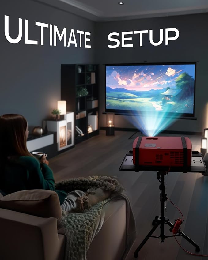 PropVue Projector Tripod Stand, Height Adjustable 27" to 62" & Floor Projector - Image 7