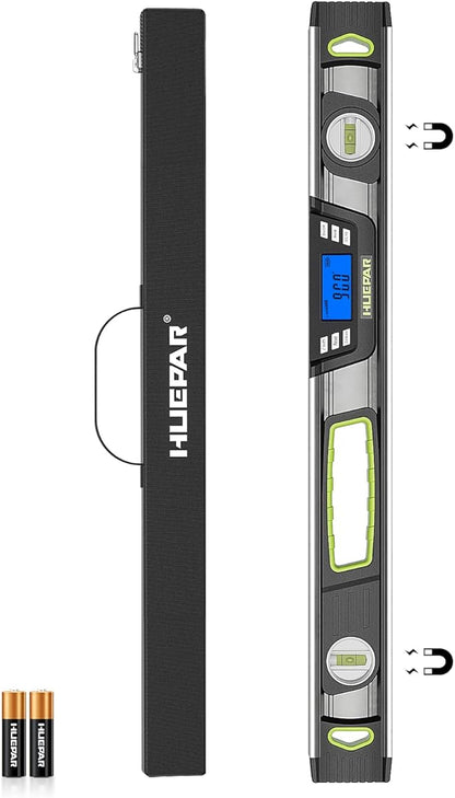 Huepar 48-Inch Digital Level, Professional Smart Precision Torpedo Level Tool by Huepar