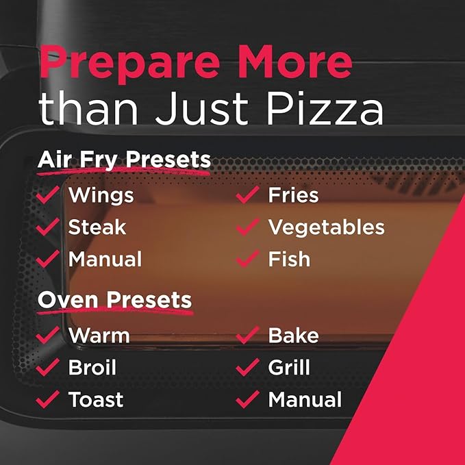 Frigidaire Electric Indoor Pizza Oven – Reach Temperatures of 700°F – Stone - Image 7