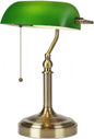Newrays Glass Bankers Desk Lamp by Newrays