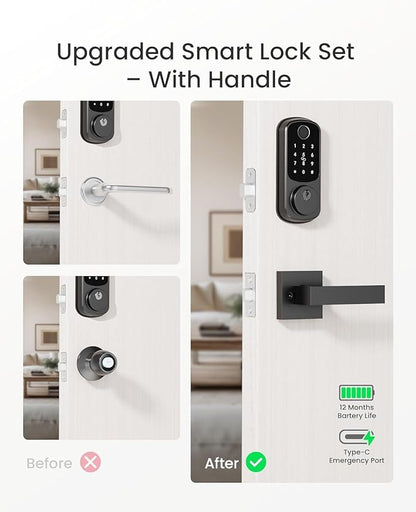 DESLOC B200 Fingerprint Smart Lock - Image 2