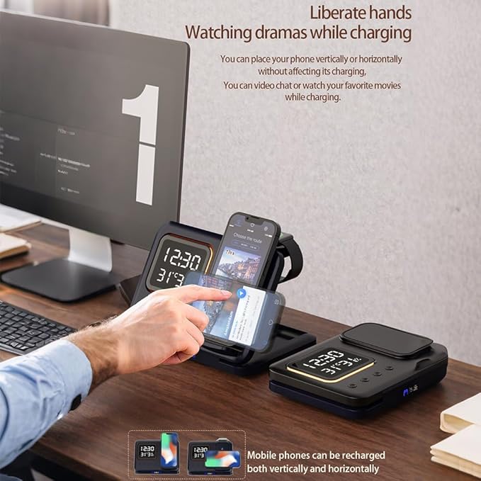 AYI 5in1 Multi Functional Wireless Charging Station - Image 7
