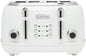 HADEN Heritage Toaster with Extra Wide Slots, Ivory & Chrome by HADEN