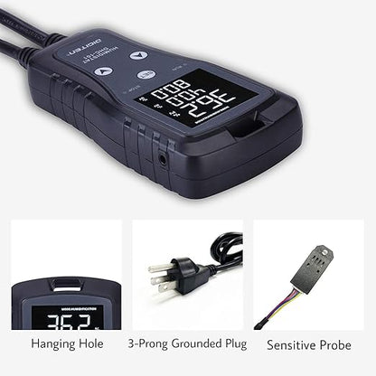 DIGITEN Humidity Controller DHC101 Digital Humidistat Pre Wired Outlet Reptile - Image 5