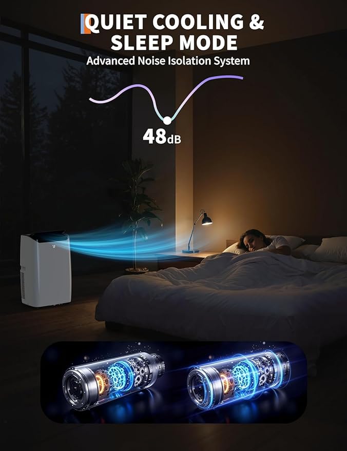 Portable Air Conditioners 14, 000 BTU, Air Conditioner Portable - Image 5