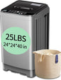 25 lbs Full Automatic Washing Machine by KRIBBLING