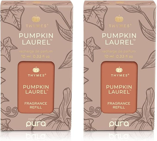 Thymes Pura Refills – 2 Pack of Oil Diffuser Scents – Long-Lasting Pura by Thymes