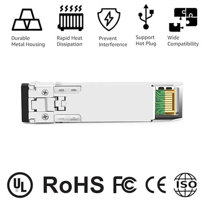 OPSTRAN 10GBASE-SR SFP+ Optical Transceiver Module Compatible - Image 4