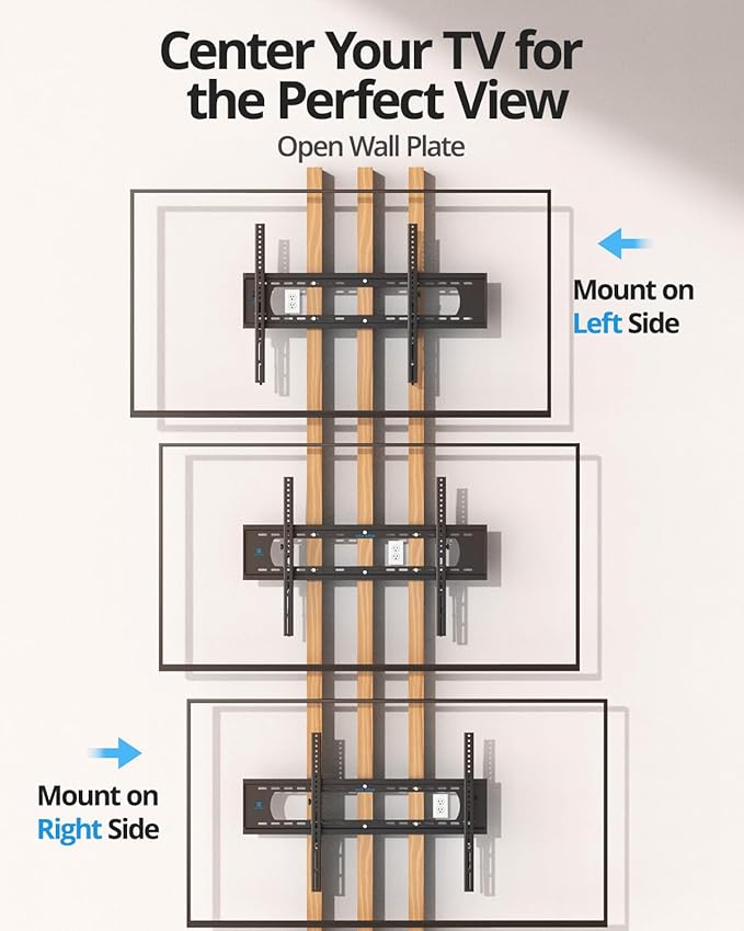 85 86 98 100 inch Heavy Duty Tilt TV Wall Mount Bracket - Image 8
