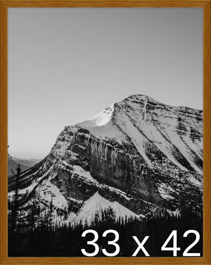 Frame It Easy 33 x 42 Hazel Wood Frame by FrameItEasy