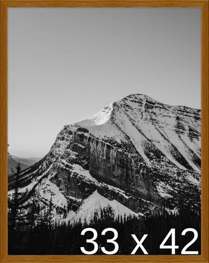 Frame It Easy 33 x 42 Hazel Wood Frame by FrameItEasy