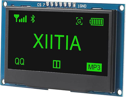 XIITIA 2pcs 2.42 inch 128x64 OLED LCD Display Module SSD1309 7 Pin SPI/IIC I2C - Image 5