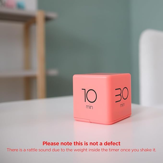 mooas Cube Timer, Timers Cube Flip Block Timers Productivity Gravity Sensor - Image 2