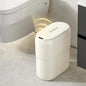 Slim Motion Sensor Trash Can for Bathroom, Automatic Compact Touchless Garbage by mrbin