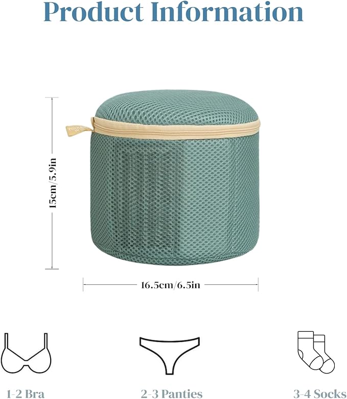 Bra Washing Bag with Anti-Deformation Structure and Fixed Hand-Wash Board - Image 2