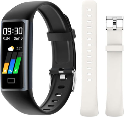 fitness tracker with step/distance/calories counter for women men, main product view