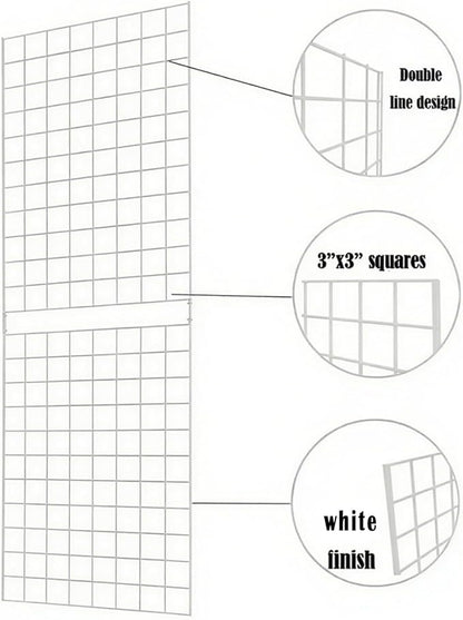 7RiversART Grid Wall Commercial Grade Gridwall Panels – Heavy Duty Grid Panel - Image 4