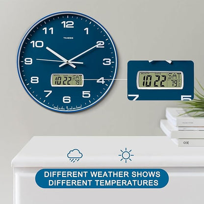 TIMESS Wall Clock, Ideal Modern Home, Office Decor - Image 5