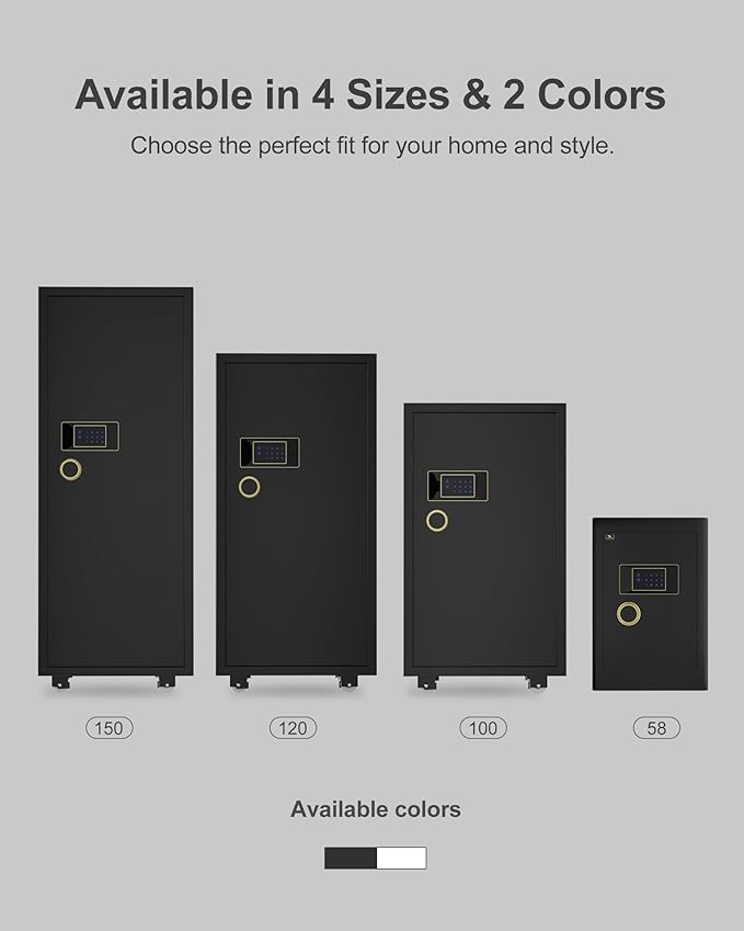 TIGERKING 17.6 Cu Ft Extra Large Home Security Safe – Touchscreen Lock - Image 9