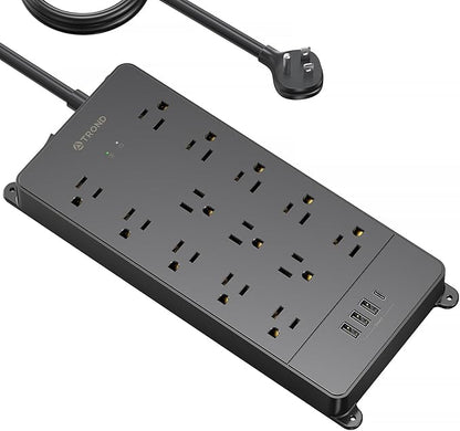 TROND Surge Protector Power Strip 15 ft Cord by TRONDOfficial