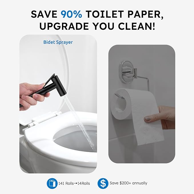 Arofa Built-in Hot and Cold Handheld Bidet Sprayer - Image 4