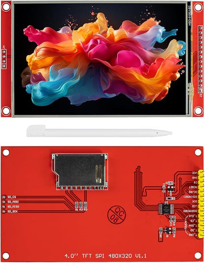 Hosyond 4.0 Inches 480x320 TFT Touch Screen LCD Display Module SPI ST7796S - Image 3