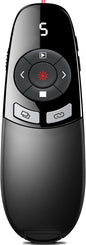 Wireless Presenter USB C Presentation Clicker Remote w Laser Pointer, Long by HEYLACOOLX
