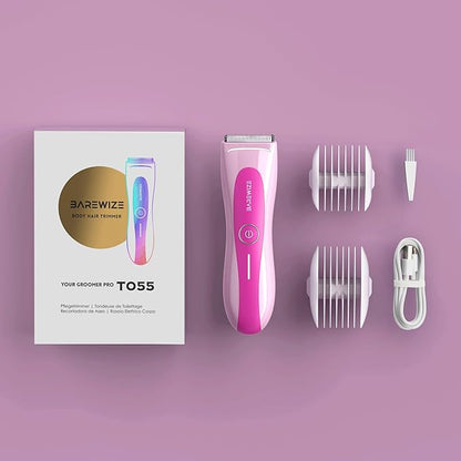 BAREWIZE Bikini Trimmer for Women, Electric Shaver for Women | LED Light - Image 9