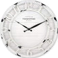 Presentime & Co 13" Farmhouse Series Wall Clock, Quartz Movement, Shiplap Style by Presentime