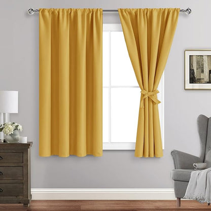 JIUZHEN Blackout Curtains for Bedroom by JIUZHEN
