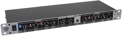 Rockville RX230 2-Way Stereo/3-Way Mono Crossover, XLR Input/Output, Adjustable - Image 4