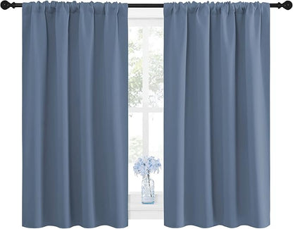 NICETOWN Blackout Curtains for Bedroom, Window Treatment Energy Saving Thermal - Image 2