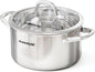 Sunhouse Professional 12-Quart Whole-Clad Multi-Ply Stainless Steel Stock Pot by SUNHOUSE