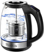 ShanSon Electric Kettle with Tea Infuser 1.7L Temperature Control Glass by ShanSon