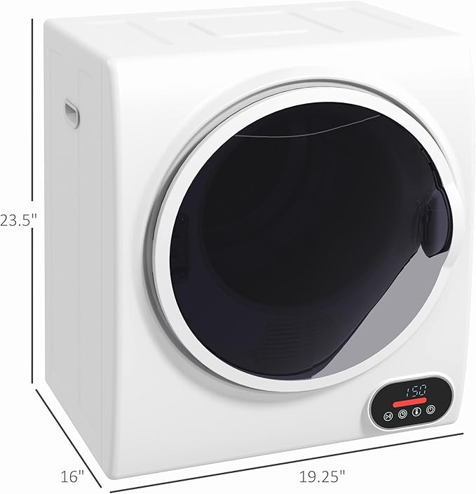 HOMCOM Portable Clothes Dryer, Compact Laundry Dryer - Image 7