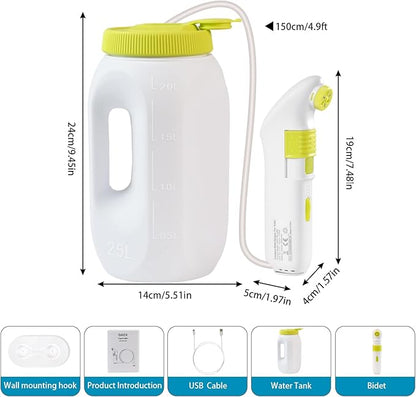Portable Bidet for Travel，Handheld Electric Bidet Sprayer - Image 6