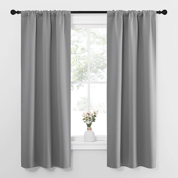 NICETOWN Kitchen Window Curtains 63 Long by NICETOWN