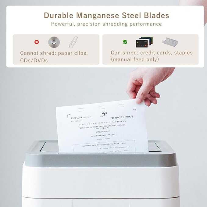 Heavy Duty Paper Shredder: 400 Sheets Auto Feed - Image 4