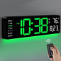 MASHI Digital Wall Clock, Auto-Dimming Wall Clock by MASHI
