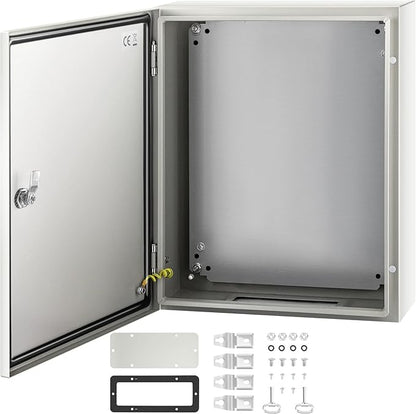 VEVOR NEMA Steel Enclosure, IP66 Waterproof & Dustproof, Outdoor/Indoor by VEVOR