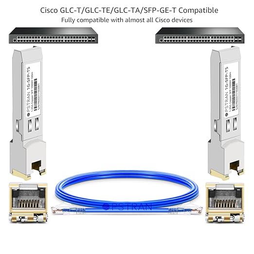 OPSTRAN 1000BASE-T SFP RJ45 Copper Transceiver Module Compatible - Image 3