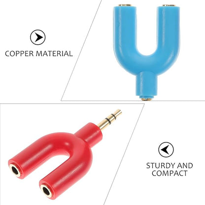 COHEALI 6pcs Audio Splitter Adapter to Headphone Splitter - Image 4