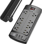 Surge Protector Power Strip by Nuetsa