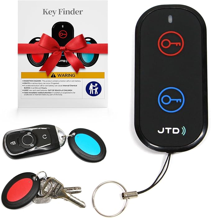 JTD Key Finder Locator with Sound, Remote Finder by JTDHome