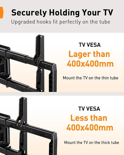 Perlegear Full Motion TV Wall Mount - Image 6