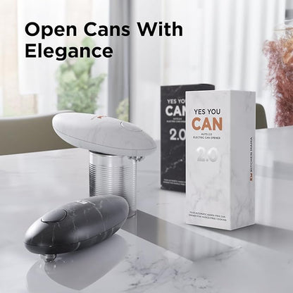 Kitchen Mama Auto 2.0 Electric Can Opener: Blade Opens Almost Any Can Pop or - Image 5