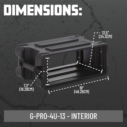 Gator Cases Pro Series 4U Rack Case - Image 6