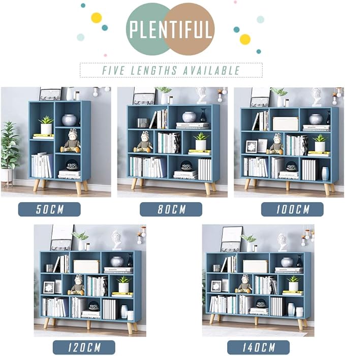 IOTXY Wooden Open Shelf Bookcase - Image 8